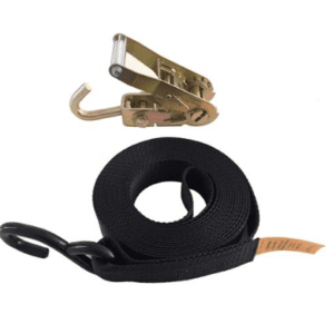 Boat tie down S Hook with swivel J hook Ratchet buckle  35mmx6MxLC650kg