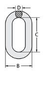 Chain Long Link Zinc Drum - Image 2