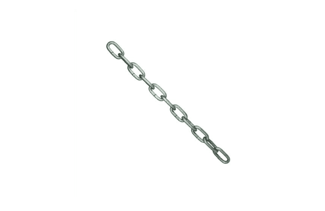 Chain Long Link Galvanised Drum