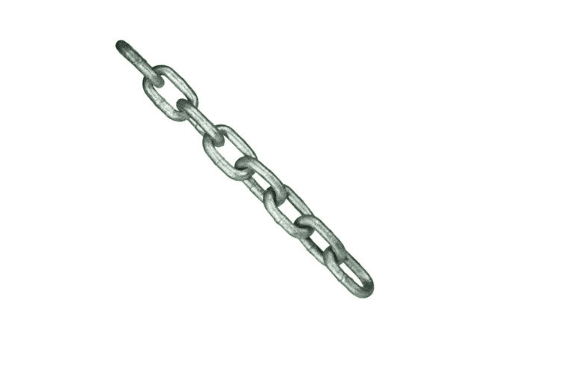 Chain Regular Link Galvanised Drum