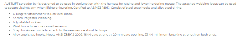 Confined Space Spreader Bar - Image 2