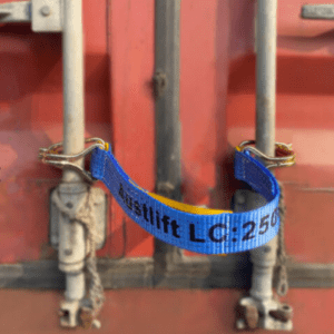 Container Strap 50MMx 600mm with hook and keeper LC 2500KG