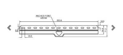 Flat Bar Anchor MB 15kN Conforms to AS 5532:2013 - Image 2