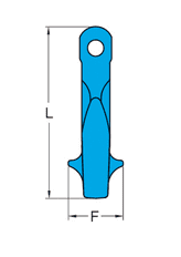 G100 Grab Hook Clevis Yoke - Image 3