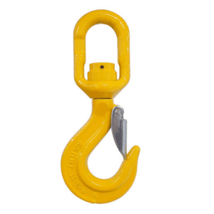 G80 Swivel Hook with Safety Catch Ball Bearing Type SS