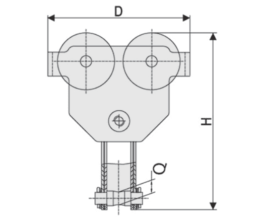 Girder Clamp Trolley 1T - Image 2