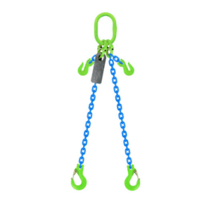 Grade 100 Chain Sling 13mm 2leg Effective Length C/W Clevis Type Grab Shortner And Clevis Sling Hook Tested