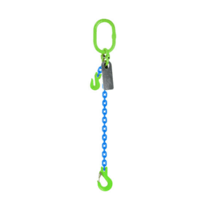 Grade 100 Chain Sling 10mm 1leg Effective Length C/W Clevis Type Grab Shortner And Clevis Sling Hook Tested