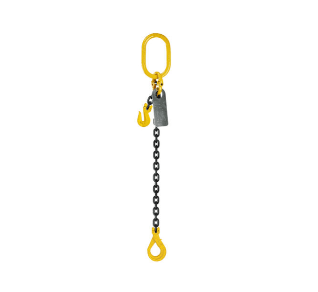 Grade 80 Chain Sling 16mm 1leg Effective Length Effective Length C/W Clevis Type Grab Shortner And Clevis Self Locking Hook Tested