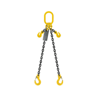 Grade 80 Chain Sling 6mm 2leg Effective Length C/W Clevis Type Grab Shortner And Clevis Sling Hook Tested