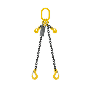 Grade 80 Chain Sling 7mm 2leg Effective Length C/W Clevis Type Grab Shortner And Clevis Sling Hook Tested