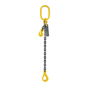 Grade 80 Chain Sling 8mm 1leg Effective Length C/W Clevis Type Grab Shortner And Clevis Self Locking Hook Tested