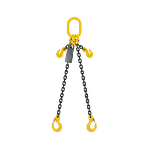 Grade 80 Chain Sling 8mm 2leg Effective Length C/W Clevis Type Grab Shortner And Clevis Sling Hook Tested