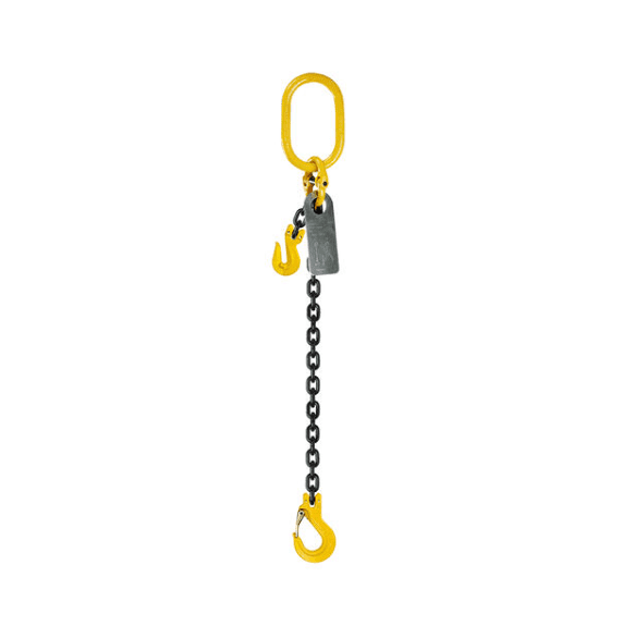 Grade 80 Chainsling 13mm 1leg Effective Length C/W Clevis Type Grab Shortner And Clevis Sling Hook Tested