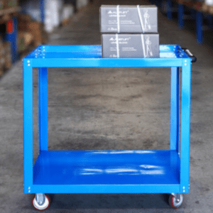 Hand trolley Flat bed type 2 levels 4 wheels SWL300kg