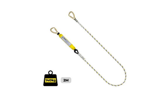 Kermantle Rope Sharp Edge Single with Triple Lock Snap Hook AS 1895.1