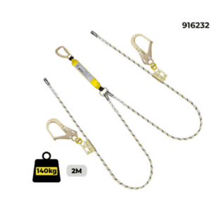 Kernmantle Rope Sharp Edge Double Adjust Aluminum T/A Snap Hook Complies with AS 1891.5