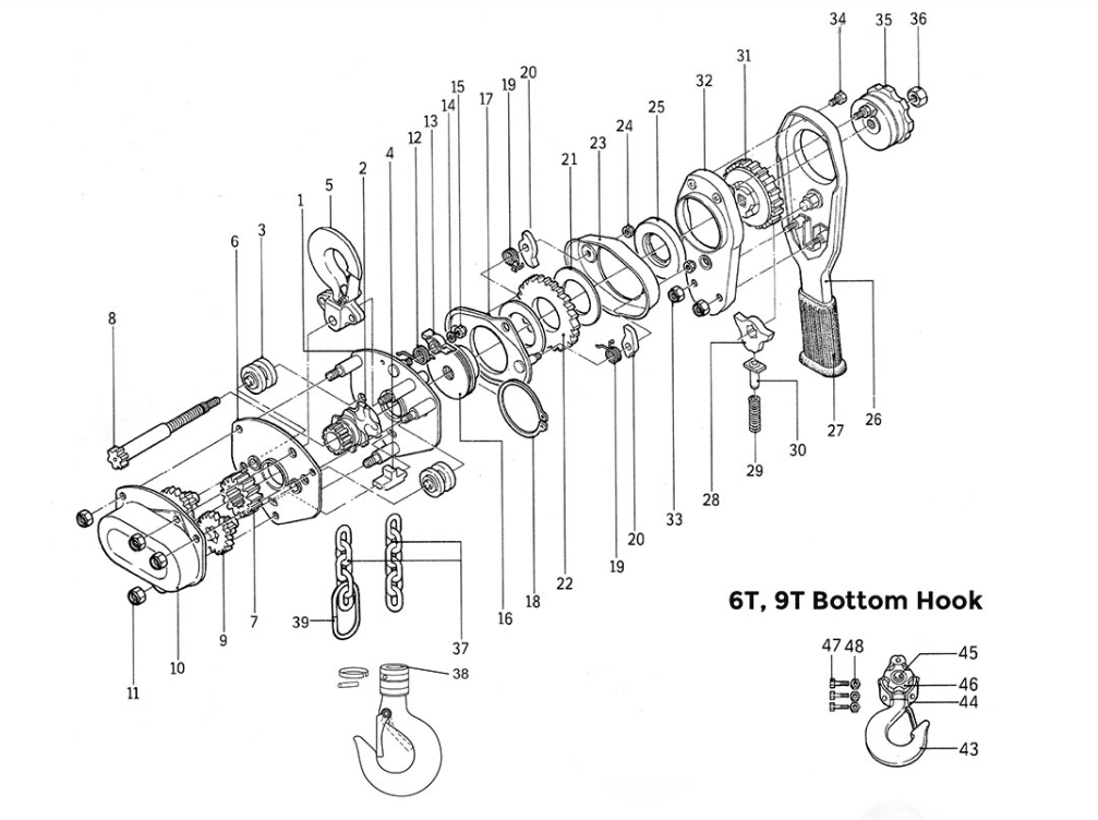 L/Block Brake Spring - Image 2