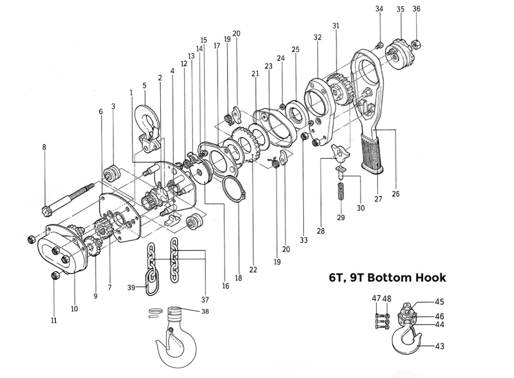 L/Block Ratchet Gear - Image 2