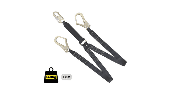 Lanyard Double Hot Works Snap/Scaffold Hooks Complies to AS1891.5