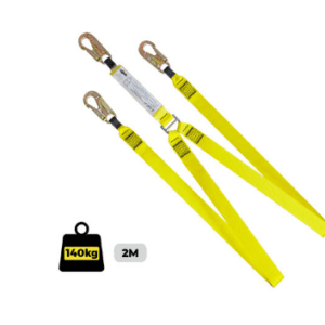 Lanyard Double Web 2M Double Action Snap Hook