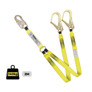 Lanyard Double Webbing Snap/Scaffold Hook Complies AS1891.5