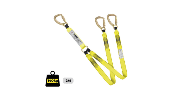 Lanyard Double Webbing Triple Action Complies AS1891.5