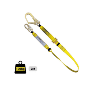 Lanyard Single Adjustable with Scaffold/Snap Hook Complies AS1891.5
