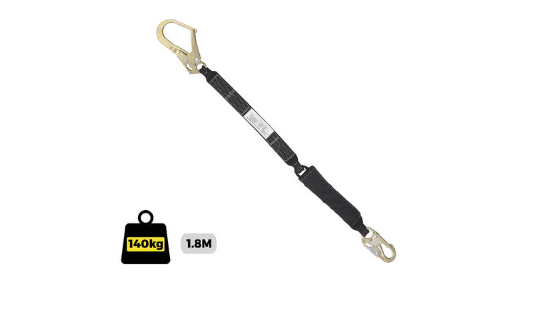 Lanyard Single Hot Works Snap/Scaffold Hook Complies to AS1891.5