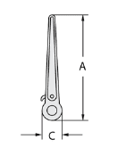 L/binder Ratchet Wing Grab Hook G100 - Image 4