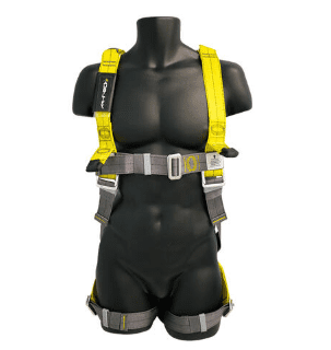 Maxi Harness Stainless Steel Endure water repellent webbing harness Medium-XL