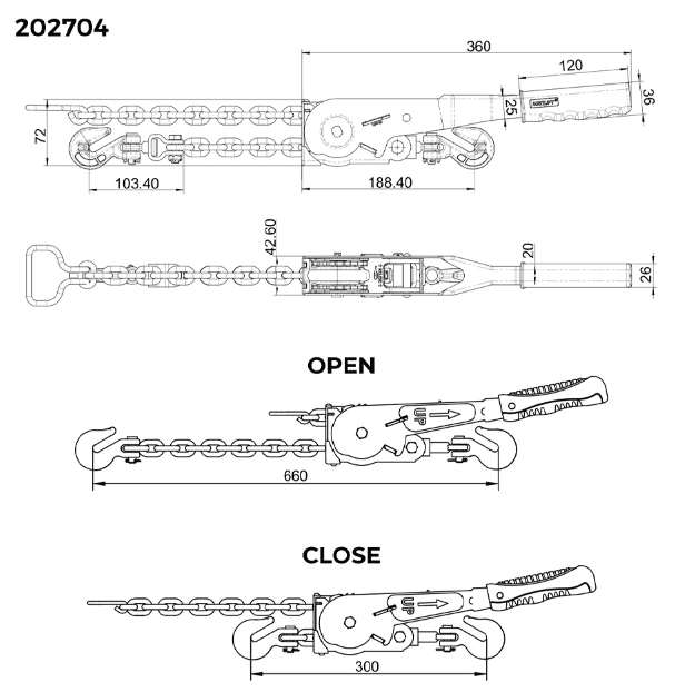 Maxibinder (AusBinder V3) with swivel head - Image 8