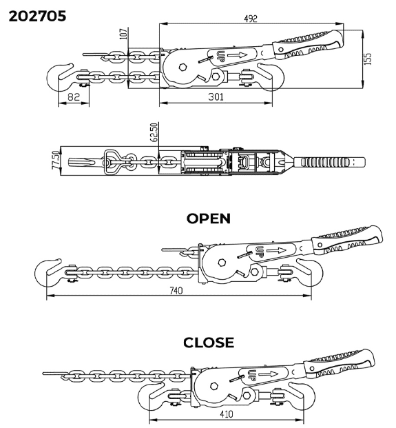 Maxibinder (AusBinder V3) with swivel head - Image 9