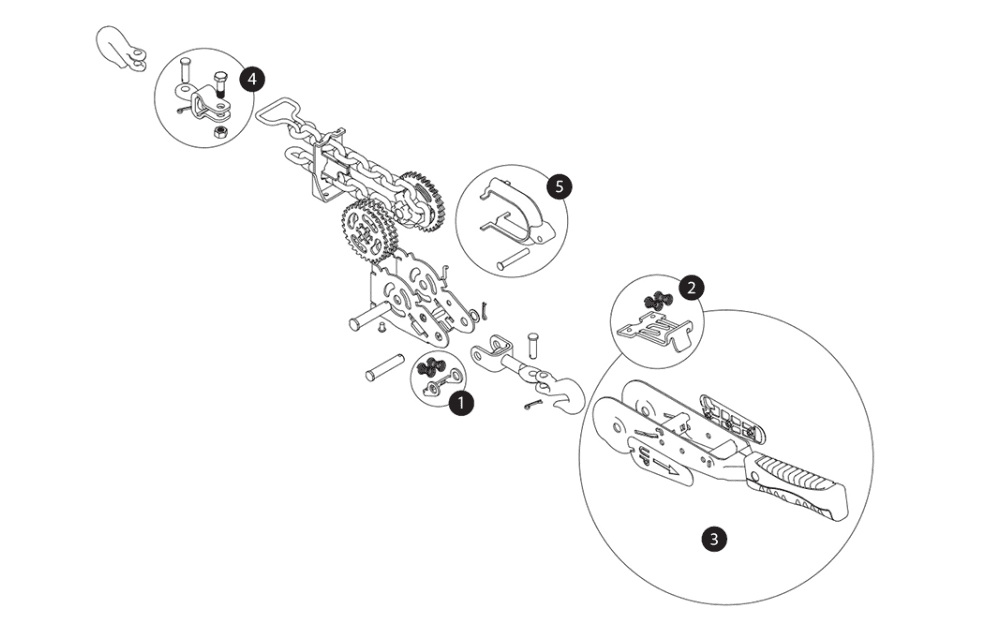 Maxibinder Pawl & Spring Kit 8mm (Click chat icon for stock) - Image 2