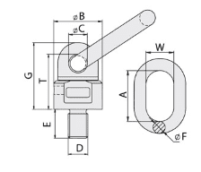 Oblong Eye Bolt - Image 2