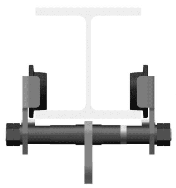 Push Trolley Model PT01 Black - Image 3