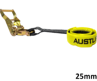 Ratchet Tie Down Heavy Duty Steel Handle Endless - Image 2