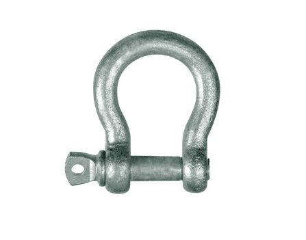 Shackle Commercial Bow Galvanised