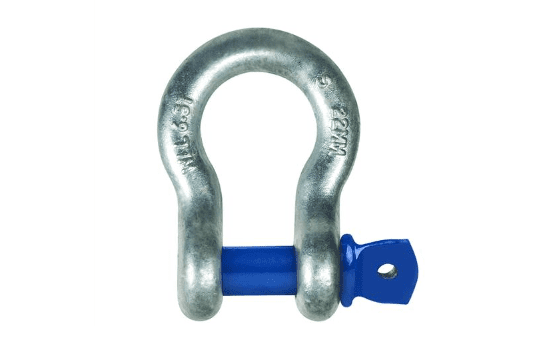 Shackle Grade S Bow Screw Galvanised