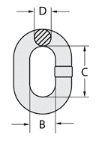 Stainless Steel Regular Link Chain G316 Drum 500KG - Image 2