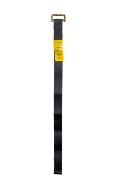 Tautliner Strap Black with Bent Rail Hook 44mmx850mm LC 1000KG