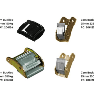Tie Down Cam Buckle Heavy Duty 25mm/LC350kg