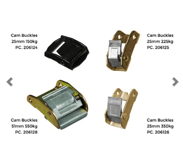 Tie Down Cam Buckle Light Duty