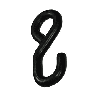 Tie Down S Hook Plastic Dipped LC600kg