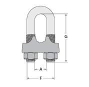 Wire Rope Grip A/S Type Galvanized - Image 2