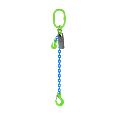 Grade 100 Chain Sling 16mm 1leg Effective Length C/W Clevis Type Grab Shortner And Clevis Sling Hook Tested
