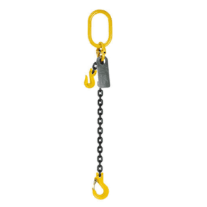 Grade 80 Chainsling 6mm 1leg Effective Length C/W Clevis Type Grab Shortner And Clevis Sling Hook Tested