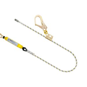 Kernmantle Rope Single Adjust Sharp Edge with T/A Snap Hook and Scaffold Hook Complies with AS 1891.5