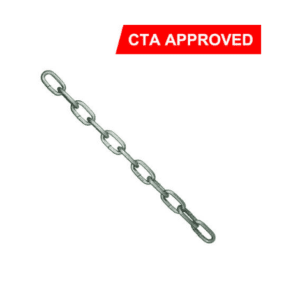 Trailer Safety Chain Galvanised Cut Length Per Metre