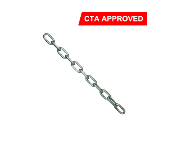 Trailer Safety Chain Galvanised Cut Length Per Metre